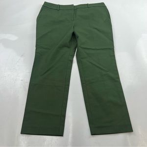 Ann Taylor NWT Forest Green Straight-Leg Dress Pants